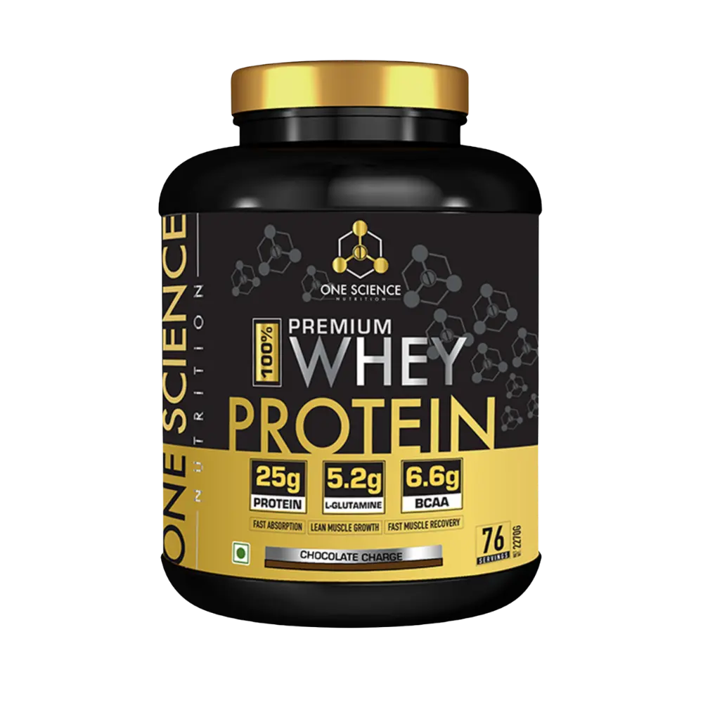 One Science Nutrition Premium Whey Protein 5lbs + Free Creatine 150gm